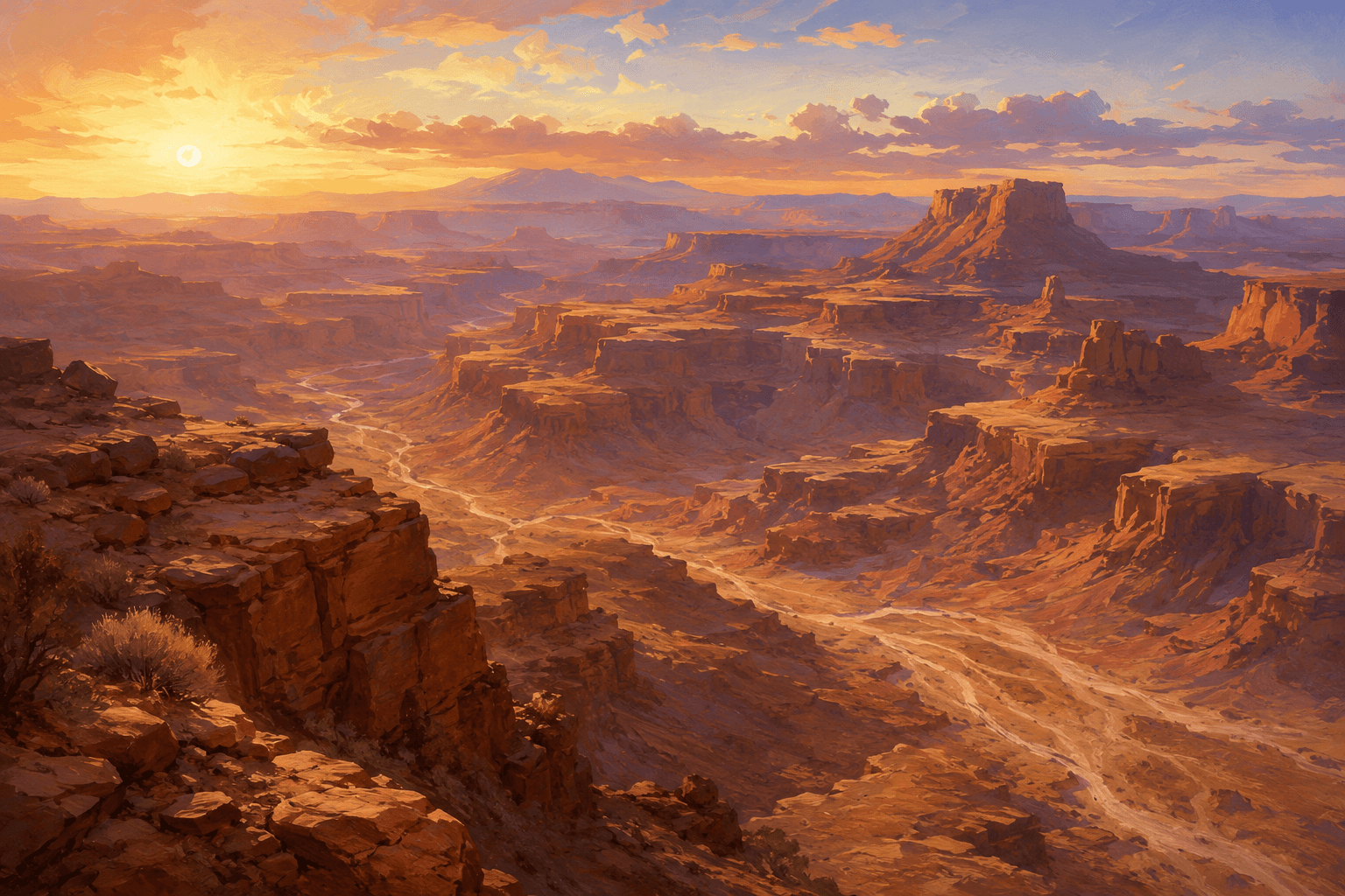 Desert canyon — Biome study